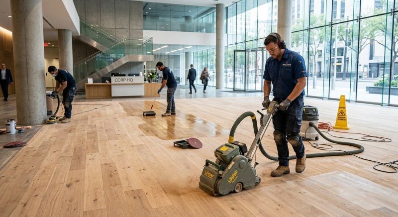 Our team working on Flooring Service projects in Chambersburg, PA