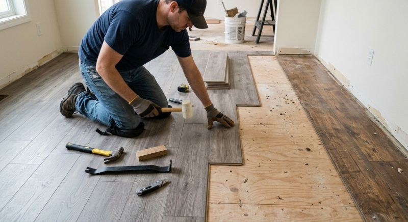 Laminate Floor Installation in Cascade, MD