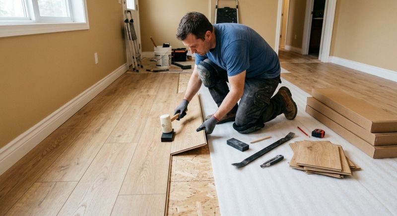Laminate Floor Installation in Fayetteville, PA