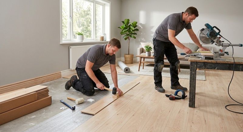 Laminate Floor Installation in Gettysburg, PA