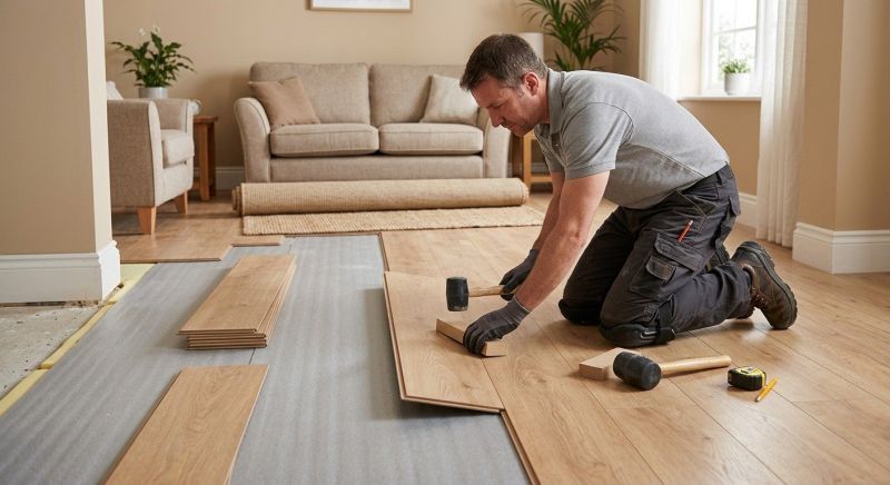 Laminate Floor Installation in Hustontown, PA