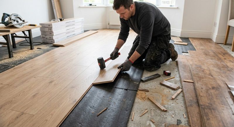 Laminate Floor Replacement in Cascade, MD