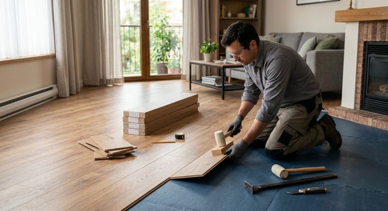 Laminate Floor Replacement in Gettysburg, PA