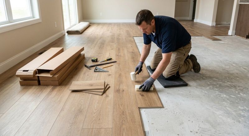 Luxury Vinyl Tile Installation in Clear Spring, MD