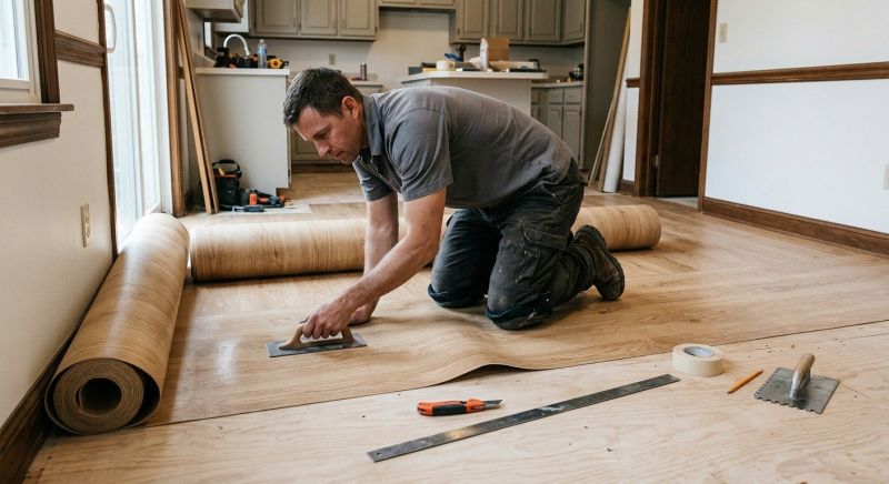 Sheet Flooring Installation in Fairfield, PA