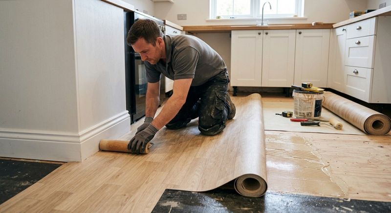 Sheet Linoleum Installation in Gettysburg, PA