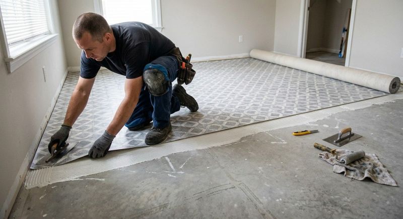 Sheet Linoleum Installation in Chambersburg, PA