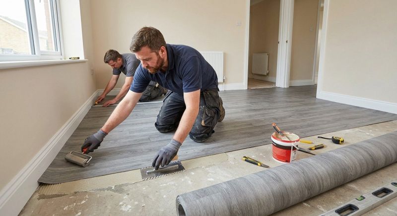 Sheet Linoleum Installation in Chambersburg, PA