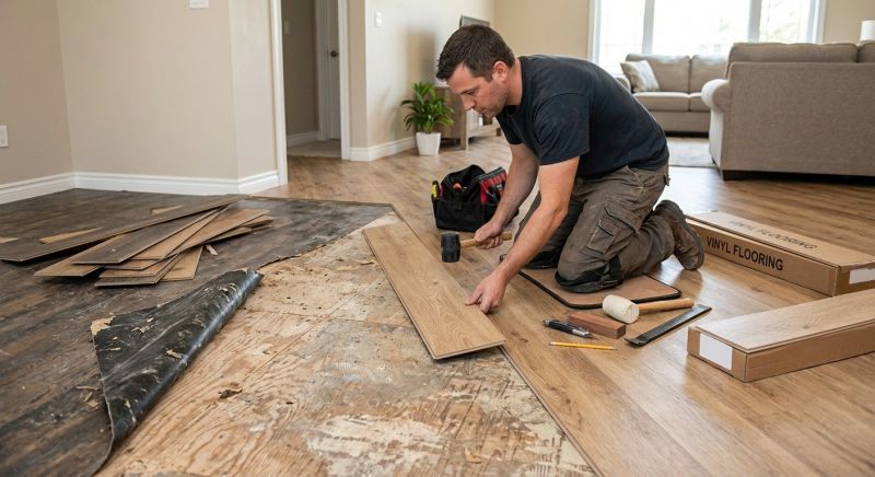 Vinyl Flooring Installation in Clear Spring, MD